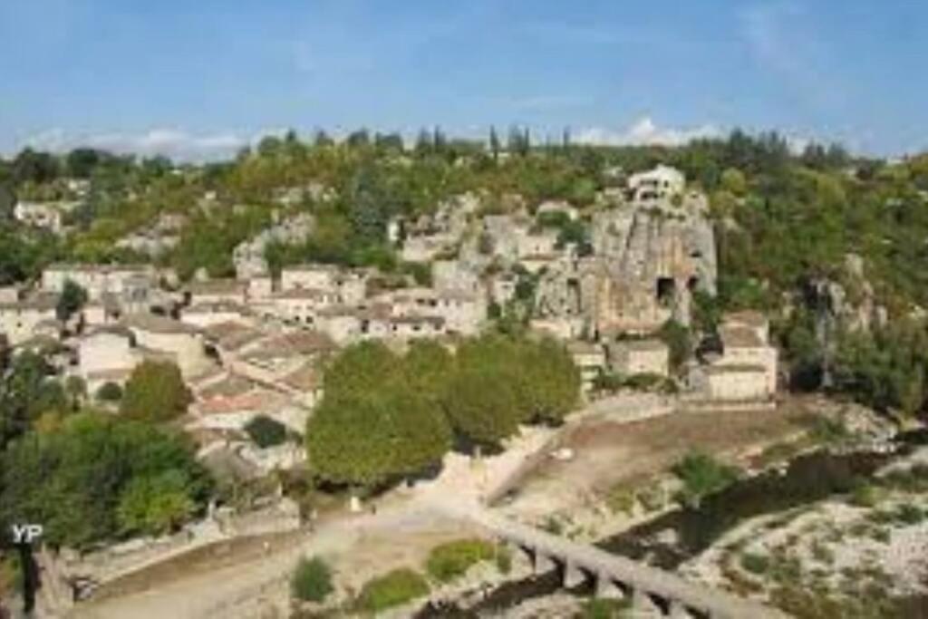 Villa La O'Liso Gorges De L'Ardeche Salavas Exterior foto