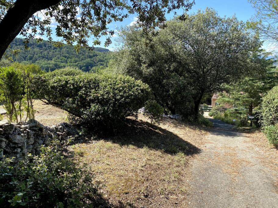 Villa La O'Liso Gorges De L'Ardeche Salavas Exterior foto